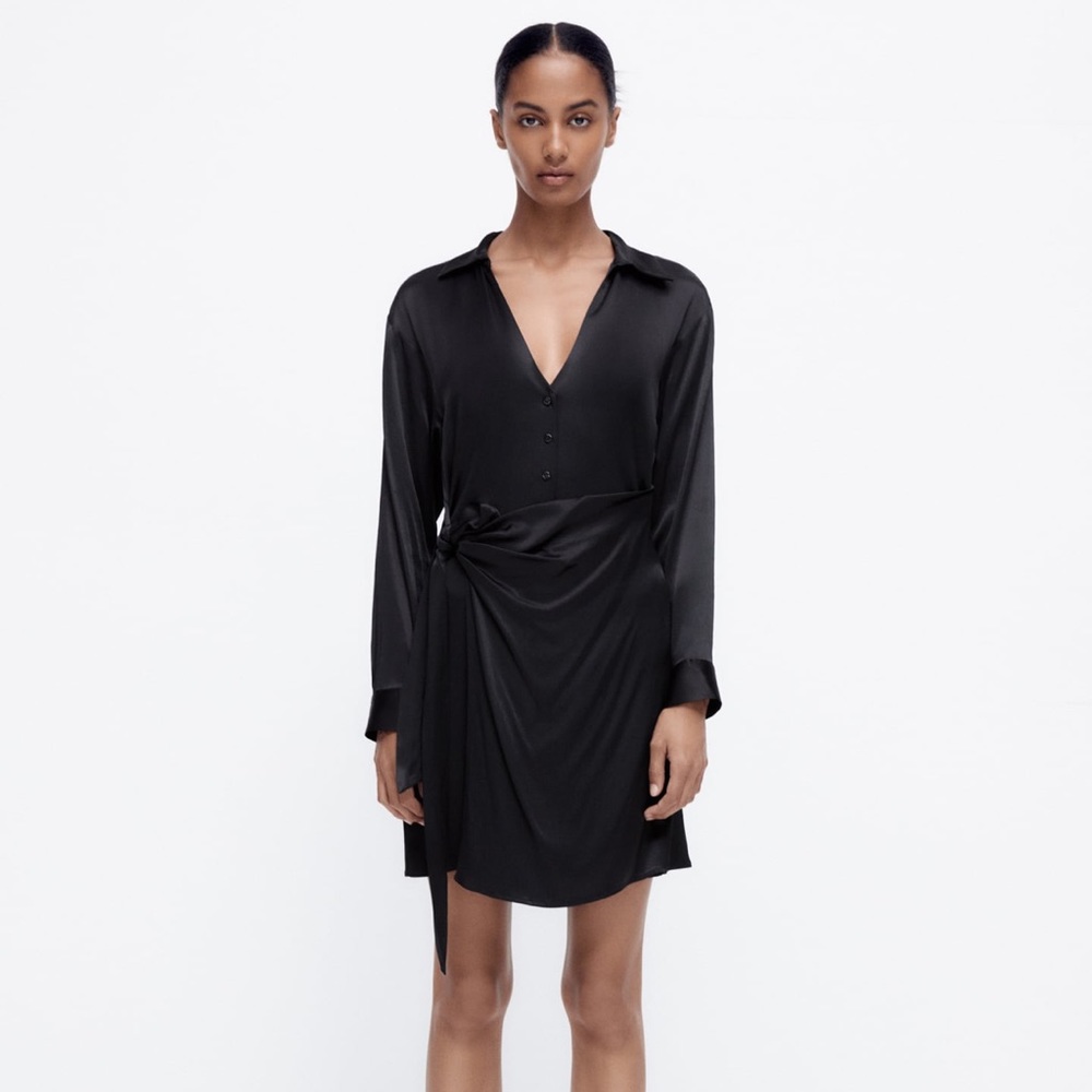 Black Zara dress